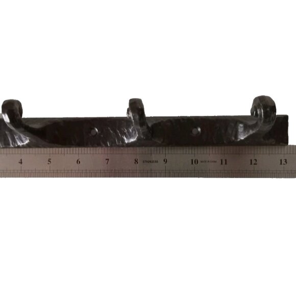 Umbra William Harvey Design Black Wall Hook HD Coat Hanger Rustic Vintage Style - Picture 4 of 8